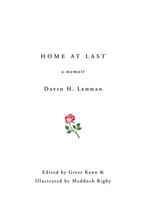 Home at Last - David H. Lehman