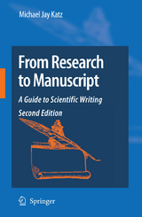 From Research to Manuscript - Michael Jay Katz