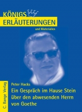 Ein Gespräch im Hause Stein über den abwesenden Herrn von Goethe von Peter Hacks. - Peter Hacks