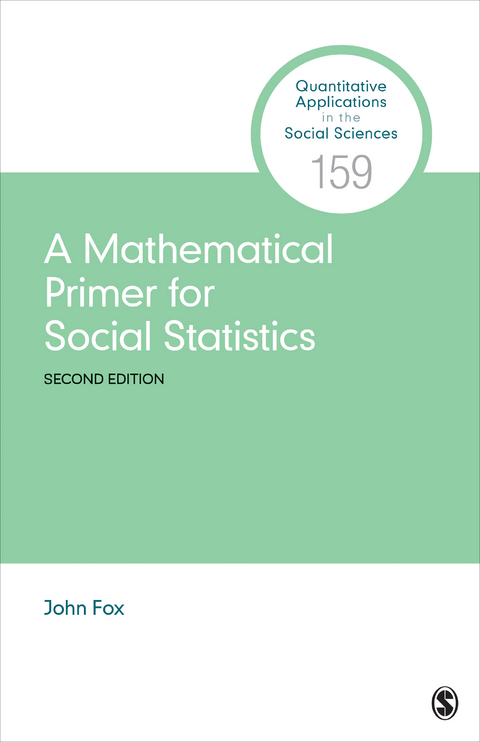 A Mathematical Primer for Social Statistics - John Fox