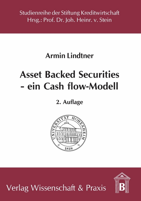 Asset Backed Securities. -  Armin Lindtner