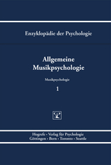 Allgemeine Musikpsychologie - 