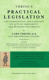 Thring's Practical Legislation - Henry Thring