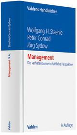 Management - Staehle, Wolfgang H.; Conrad, Peter; Sydow, Jörg