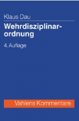 Wehrdisziplinarordnung - Klaus Dau