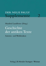 Geschichte der antiken Texte - 