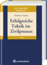 Erfolgreiche Taktik im Zivilprozess - Rainer Oberheim, Günter Prechtel