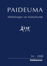 Paideuma / PAIDEUMA 54/2008 - Kohl, Karl-Heinz