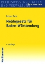 Meldegesetz für Baden-Württemberg - Reiner Belz