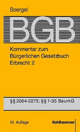 Bürgerliches Gesetzbuch mit Einführungsgesetz und Nebengesetzen (BGB) - Jürgen Damrau, Karl-Georg Loritz, Bernd Wegmann, Frauke Herzler, Andreas Dielitz