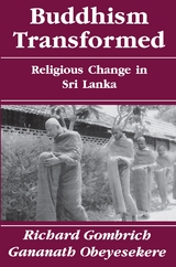 Buddhism Transformed -  Richard Gombrich,  Gananath Obeyesekere