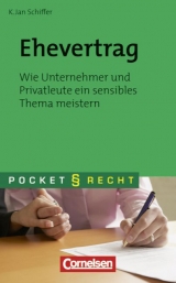 Pocket Recht / Ehevertrag - Schiffer, K. Jan