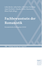 Fachbewusstsein der Romanistik - 