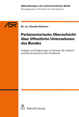 Parlamentarische Oberaufsicht über öffentliche Unternehmen des Bundes - Claudia Höchner