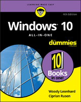 Windows 10 All-in-One For Dummies - Woody Leonhard, Ciprian Adrian Rusen