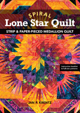 Spiral Lone Star Quilt -  Jan Krentz