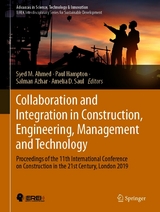 Collaboration and Integration in Construction, Engineering, Management and Technology - 