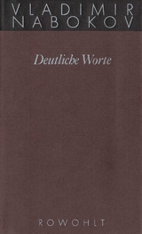 Deutliche Worte - Vladimir Nabokov