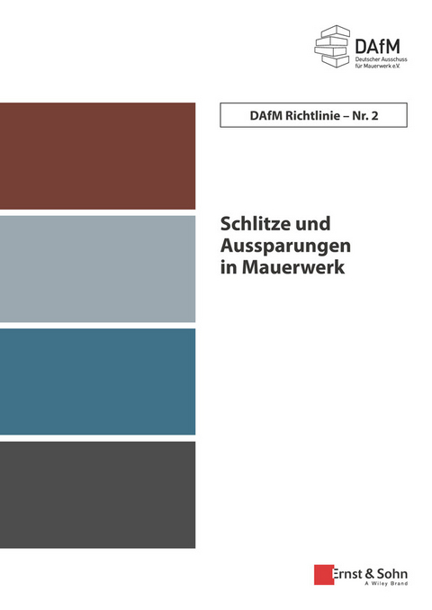 Schlitze und Aussparungen in Mauerwerk