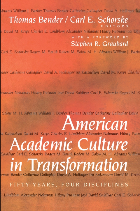 American Academic Culture in Transformation - 