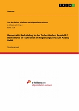 Democratic Backsliding in der Tschechischen Republik? Demokratie in Tschechien im Regierungszeitraum Andrej Babiš