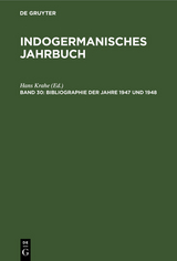 Bibliographie der Jahre 1947 und 1948 - 