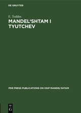 Mandel'shtam i Tyutchev - Е. Toddes