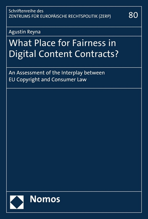 What Place for Fairness in Digital Content Contracts? - Agustin Reyna