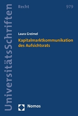 Kapitalmarktkommunikation des Aufsichtsrats - Laura Greimel