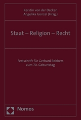 Staat – Religion – Recht - 