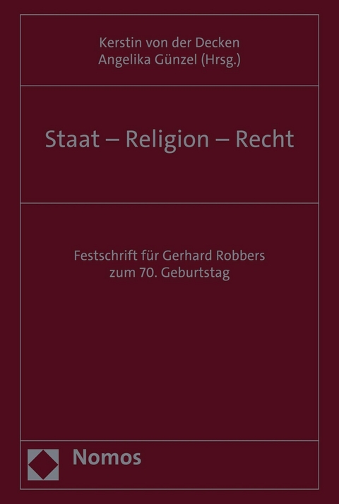 Staat – Religion – Recht - 