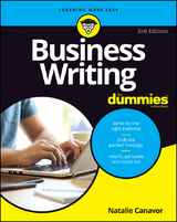 Business Writing For Dummies - Natalie Canavor