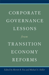 Corporate Governance Lessons from Transition Economy Reforms - 