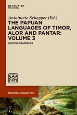 Papuan Languages of Timor, Alor and Pantar. Volume 3 - 