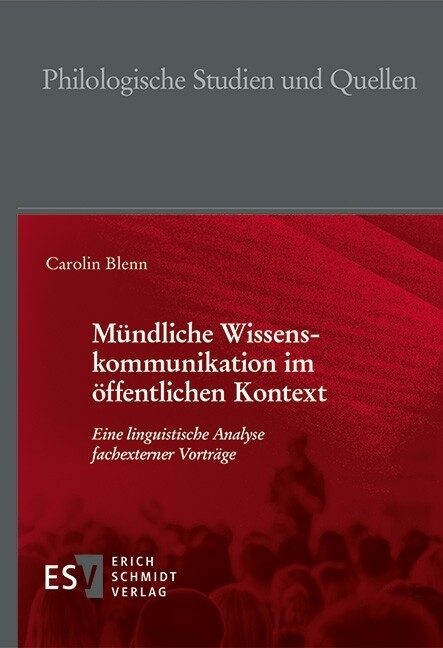 Mündliche Wissenskommunikation im öffentlichen Kontext -  Carolin Blenn