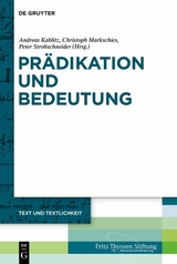 Prädikation und Bedeutung - 