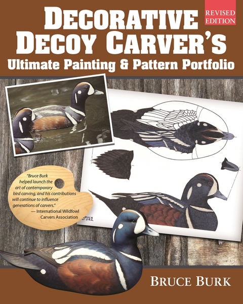 Decorative Decoy Carver's Ultimate Painting & Pattern Portfolio, Revised Edition -  Bruce Burk