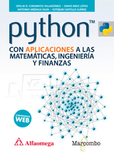 Python con aplicaciones a las matemáticas, ingeniería y finanzas -  Vv.Aa.