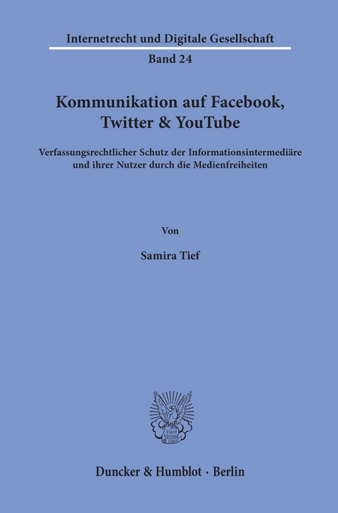 Kommunikation auf Facebook, Twitter & YouTube. -  Samira Tief