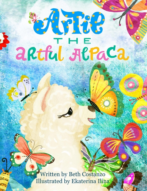 Artie - The Artful Alpaca - Beth Costanzo