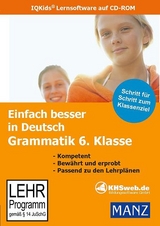 Einfach besser lernen - Fit in Deutsch: Grammatik 6. Klasse (Windows 10 / 8 / 7 / Vista / XP) - Süss, Peter