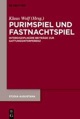 Purimspiel und Fastnachtspiel - 