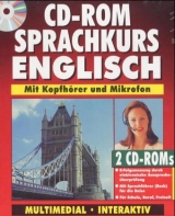 CD-ROM Sprachkurs Englisch, 2 CD-ROMs und Sprachführer - 