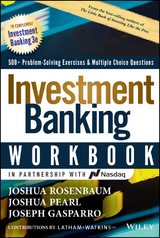 Investment Banking Workbook - Joshua Rosenbaum, Joshua Pearl, Joseph Gasparro