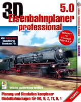 3D Eisenbahnplaner 5.0 professional, 1 CD-ROM in Karton-Box - 