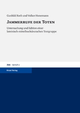 Jammerrufe der Toten - Gunhild Roth, Volker Honemann