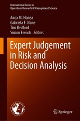 Expert Judgement in Risk and Decision Analysis - 