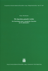 Wie Sprachen gemacht werden - Klaus Bochmann