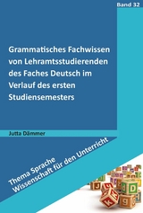 Grammatisches Fachwissen von Lehramtsstudierenden des Faches Deutsch - Jutta Dämmer