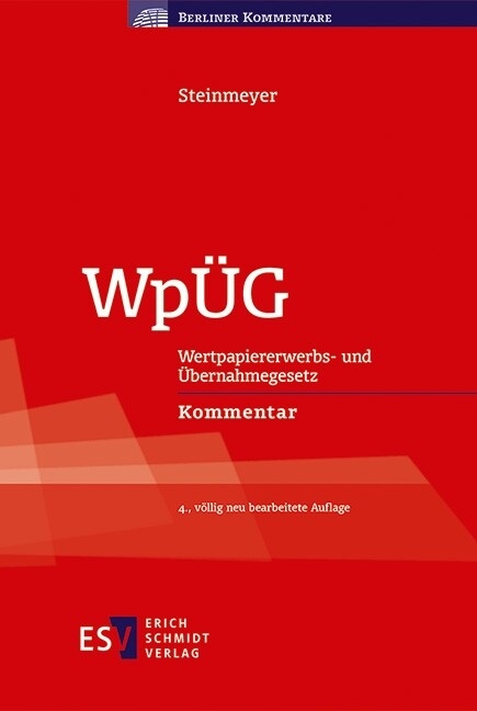 WpÜG -  Roland Steinmeyer